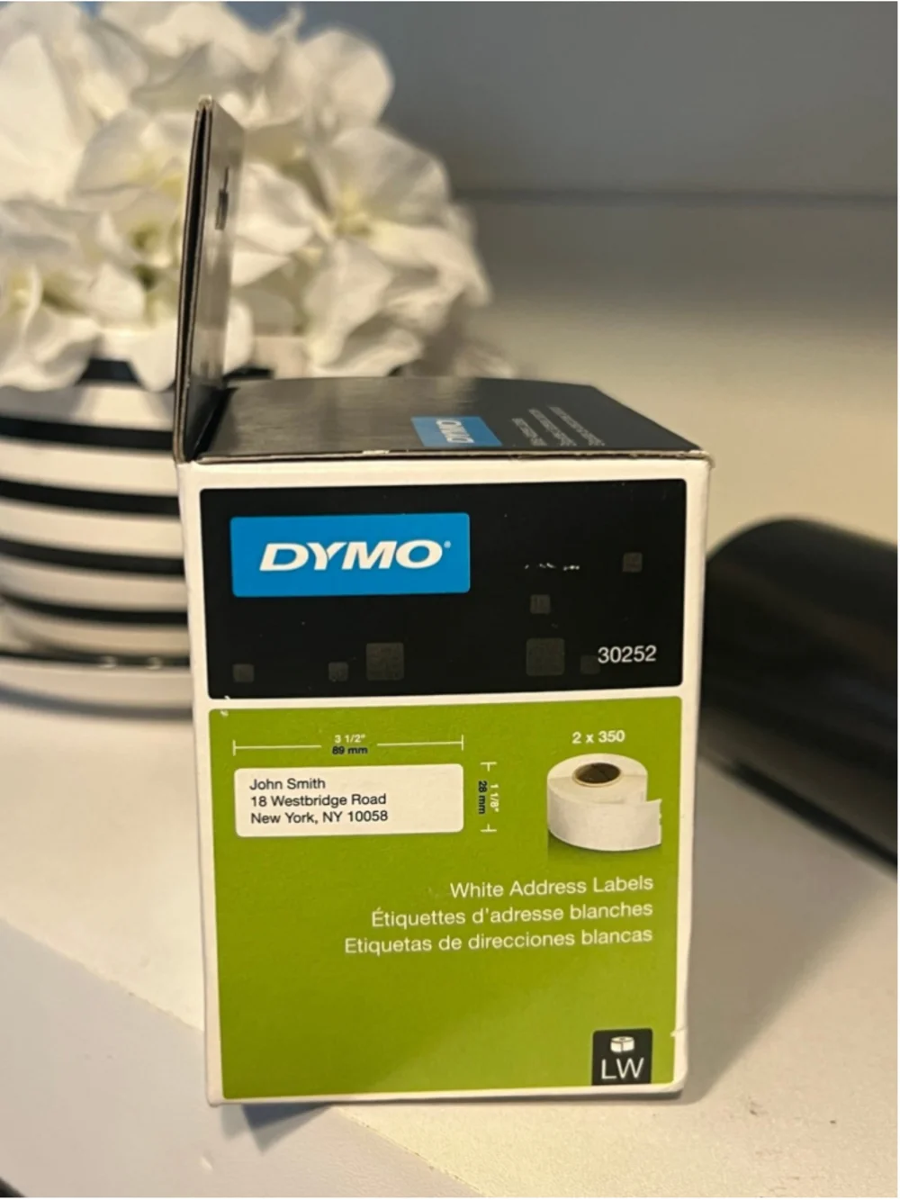 New DYMO LabelWriter White Address Labels 3 Boxes
